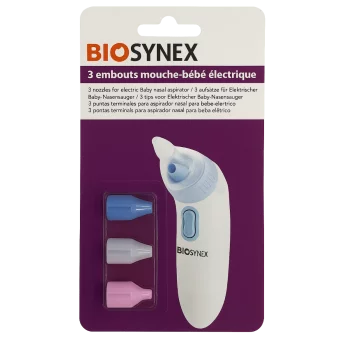 Embouts de rechanges pour mouche bébé Biosynex (lot de 3)