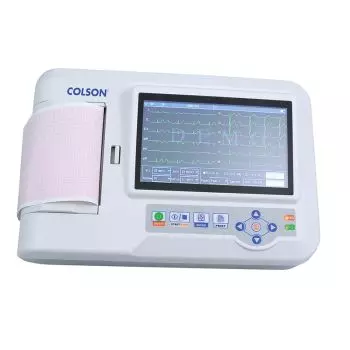 Électrocardiographe ECG Colson Cardi-6 (6 pistes)