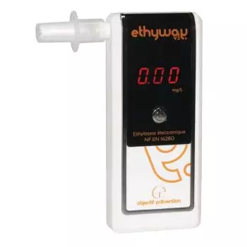 Ethylotest électronique Ethyway V2 0,49 mg/l Certifié NF