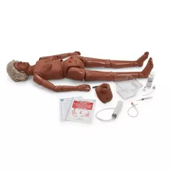 Mannequin de soins infirmiers complet GERI Life/form® Medium