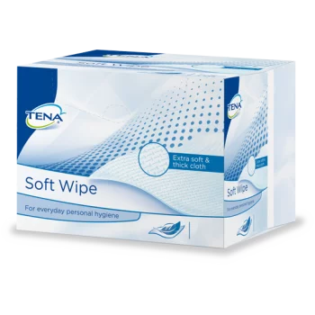 Lingettes TENA Soft Wipe carre absbond pack de 135