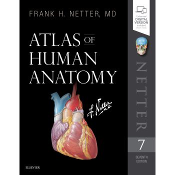 Livre, Atlas d'anatomie humaine, Franck H. Netter MD .7ème édition 2019 d'Elsevier Masson