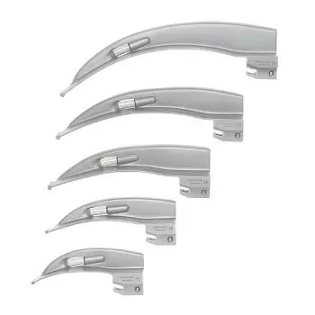 Lames courbes Mac Intosh et Miller pour Laryngoscope Riester Ri-Standard