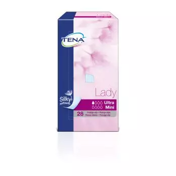 Protection anatomiqueTena Lady Ultra Mini pack de 28