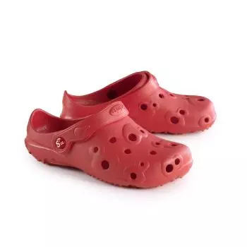 Sabots d'hôpital Schu'zz Globule femme Rouge