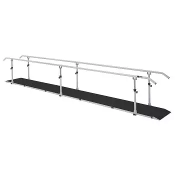 Barres parallèles fixes Ferrox avec plancher 6 m