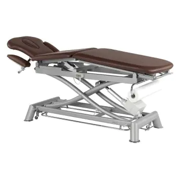 Table de massage électrique multi-fonction 3 plans avec barres péripheriques Ecopostural C7930