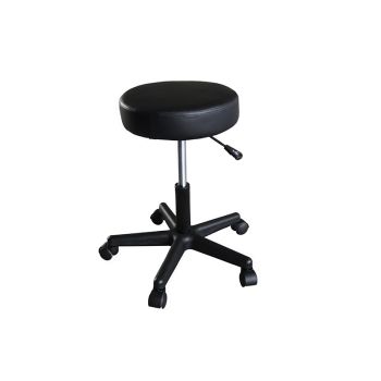Tabouret tournant classique Noir Mediprem 