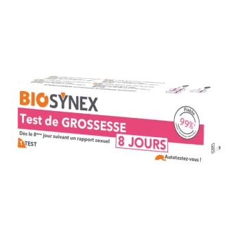 Test de grossesse 8 jours BIOSYNEX