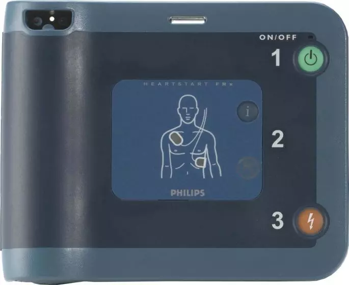 Défibrillateur semi-automatique HeartStart Philips FRx