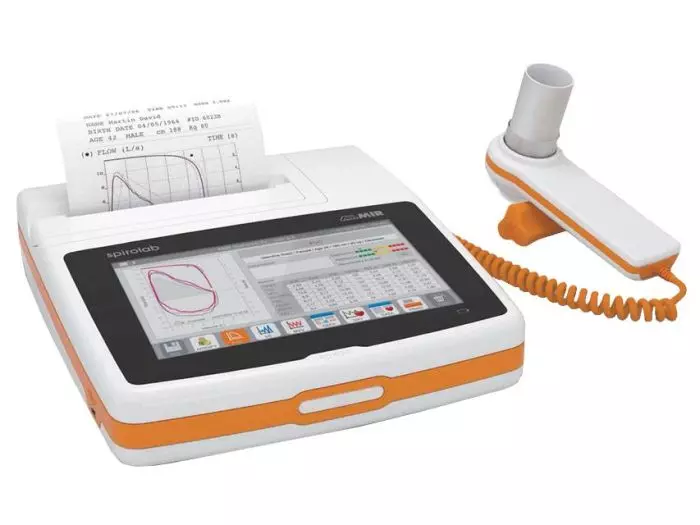 Spiromètre de diagnostic - Spirolab 7" avec écran tactile et logiciel
