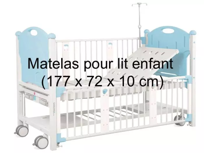 Matelas pour lit enfant (177 x 72 x 10 cm)