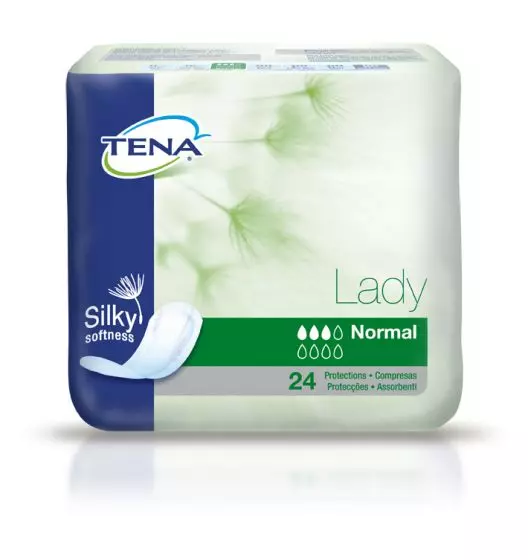Protection anatomique TENA Lady Normal pack de 24