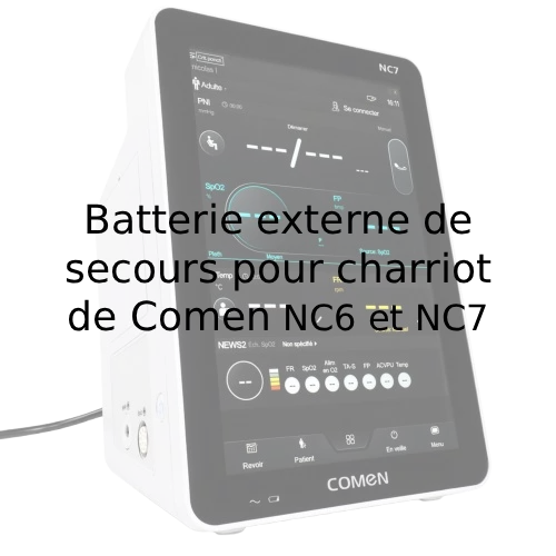 Batterie externe de secours pour chariot de Comen NC6 et NC7