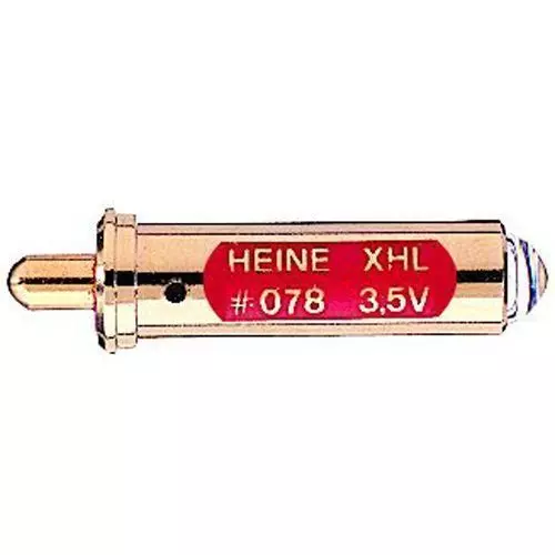 Ampoule de rechange 3,5 V XHL Xénon halogène Heine 078