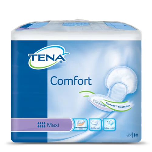 TENA Comfort Maxi pack de 28 avec technologie ConfioAir