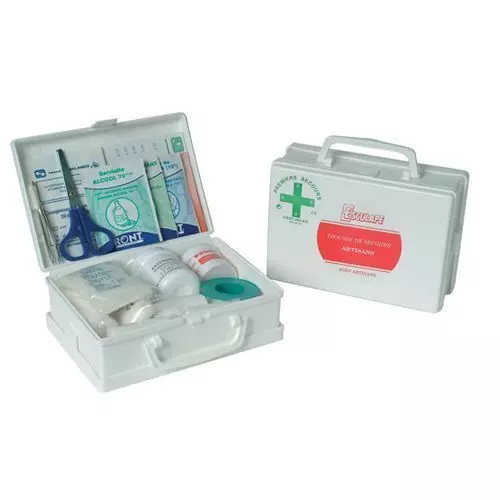 Trousse de secours artisans coffret  Esculape