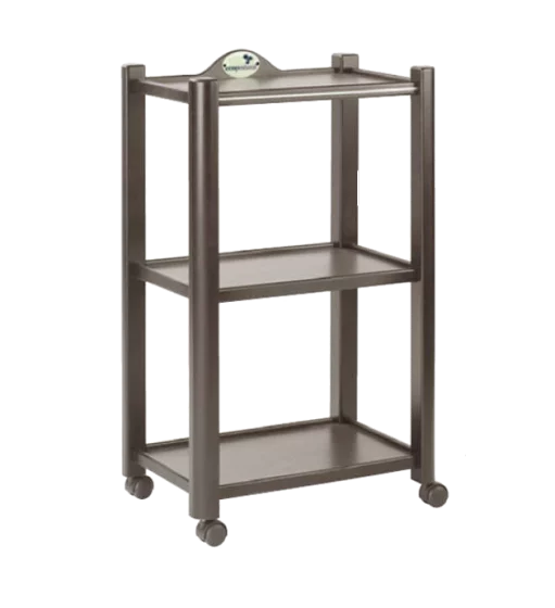 Guéridon médical Ecopostural à 3 hauteurs en bois Koala A4476K