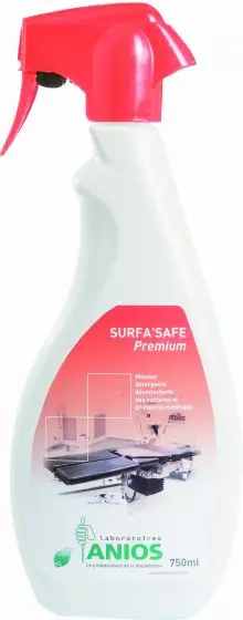 Détergent désinfectant Anios Surfa'Safe Premium Rouge 750 ml