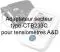 Adaptateur secteur type-C TB233C pour tensiomètres A&D