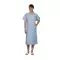 Blouse médicale femme Blepi ciel parement ciel Mulliez 