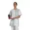 Tunique médicale femme Telsa Blanc/Vert Mulliez