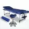 Pack Massage coloris Bleu Mediprem : Votre table de massage avec tabouret et coussin de massage