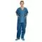 Pyjama de Bloc bleu PROFIL TUNIC LCH avec 2 poches non stérile (lot de 50)