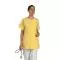 Tunique médicale femme Traxa jaune liseré blanc Mulliez