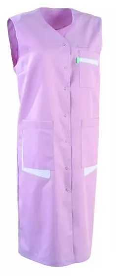 Blouse médicale sans manches pour femme MONA Lafont mauve