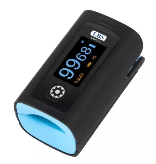 Oxymètre de pouls parlant LBS médical PC-60F