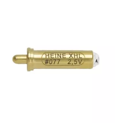 Ampoule de rechange 2,5 V XHL Xénon halogène Heine 077