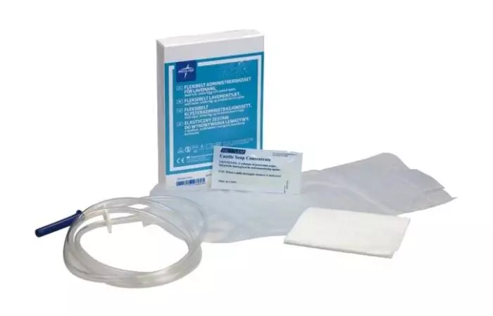 Set de lavement anal à usage unique