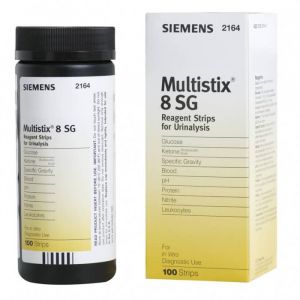 100 bandelettes urinaires pour lecteur Siemens Multistix 8 SG