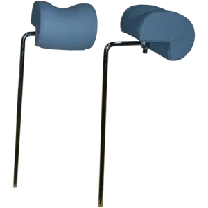 Paire de repose-jambes gynécologique pour divan ou fauteuil d'examen Mobercas