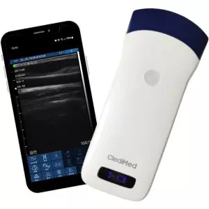 Sonde d'échographie Wi-Fi ClediMed pour smartphone et tablette