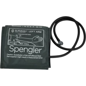 Brassard de tensiomètre gris Spengler pour Autotensio et Tensonic (32-48 cm)