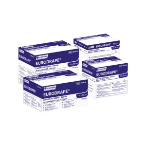 Champs de soins adhésifs stériles Euromedis Eurodrape (boite de 50)
