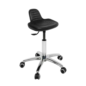 Tabouret médical siège integral Ecopostrual S4608 base alu et assise basse