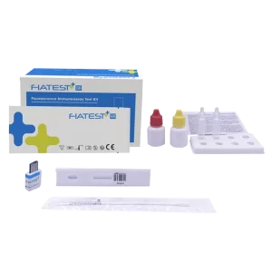 Cassette-test pour analyseur d'immunodosage Fiatest - Strep A (boite de 10)