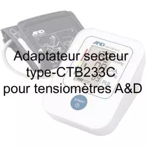 Adaptateur secteur type-C TB233C pour tensiomètres A&D