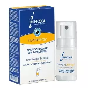 Solution ophtalmique apaisante Innoxa Hydrallergy (spray 10 ml)