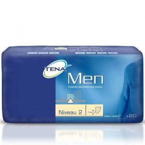 Protection anatomique TENA Men Niveau 2 pack de 20