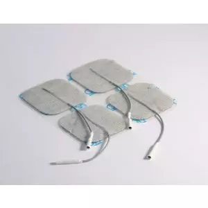 Lot de 4 Électrodes Globus MYOTRODE Platinum carrés 50 x 50 mm