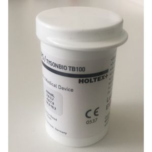 Bandelettes pour glucomètre Holtex TB100, lot de 50