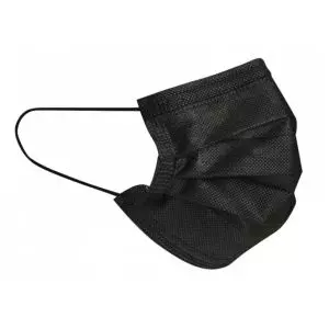 Masque FFP2 Noir avec crochet 10pcs.