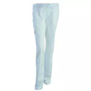 Pantalon médical pour Femme JULIETTE Clemix 2.0 Lafont blanc