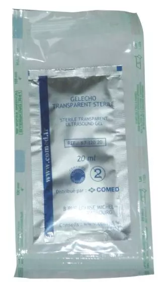 Gelecho transparent stérile Dose stérile : 20 ml Comed