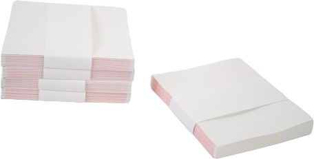 Carton De 2400 Serviettes à Main En Papier Pliables Luxe - Blanc, 2 Plis, Pour Usage Professionnel
