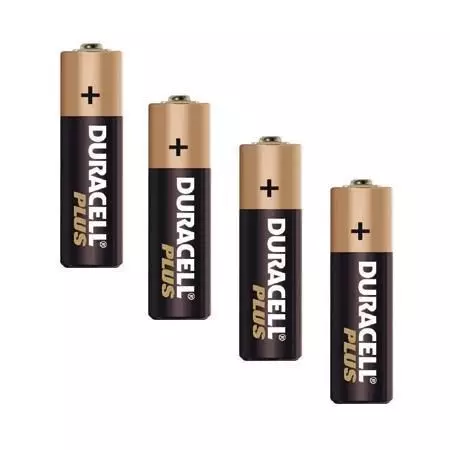 Piles LR6 Duracell Plus, lot de 4